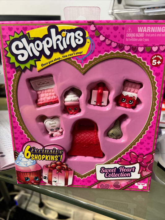 Shopkins Sweet Heart Collection -6 Exclusive Shopkins