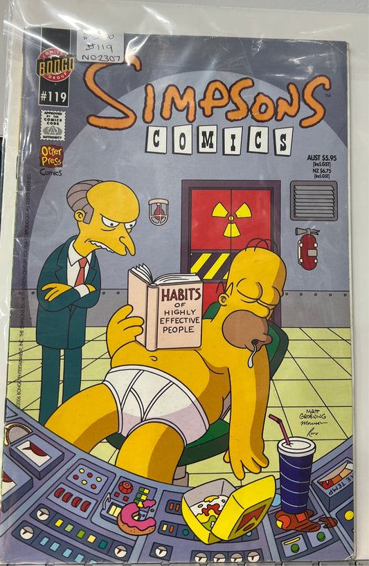 Simpson Comics # 119