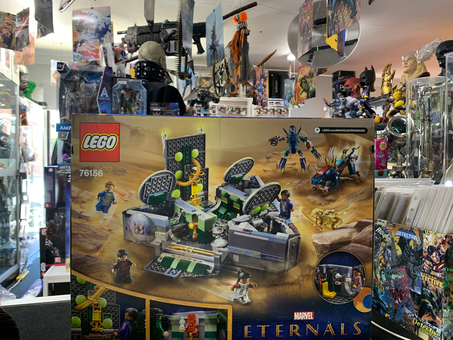 LEGO marvel externals rise of the Domo 76156