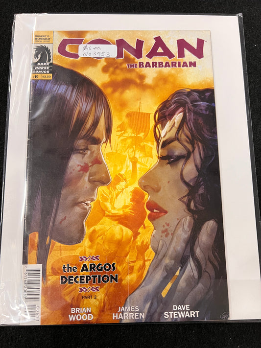 Dark Horse Comics Conan The Barbarian #6 NM July 2012