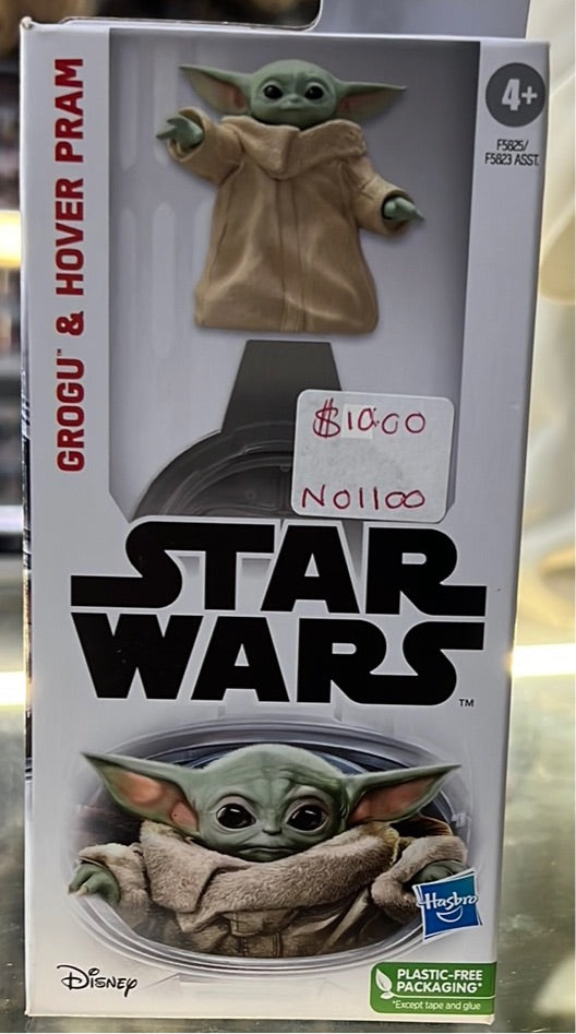 Star Wars E7 Series 6inch Action Figure GROGU & HOVER PRAM