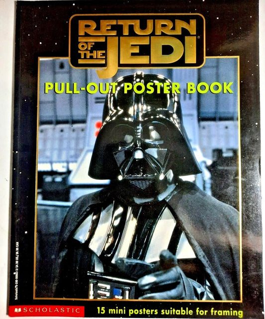 Star Wars Return of the Jedi  Pull-Out Poster book Scholastic 1997