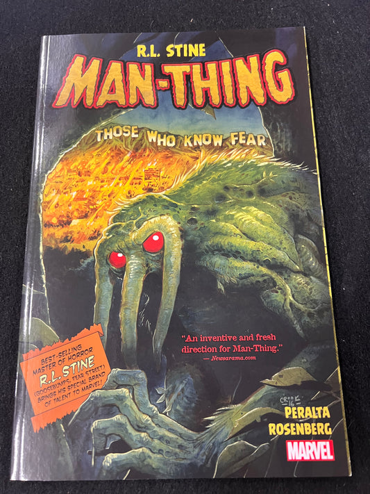 Man-Thing Those Who Know Fear R.L.Stine