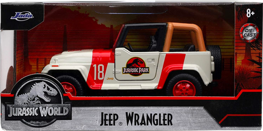 Jurassic Park 1992 Jeep Wrangler 1/32 Scale Die-Cast Vehicle - N05620