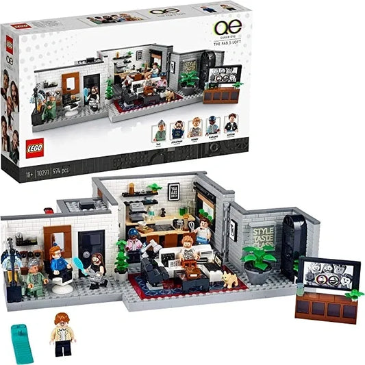 LEGO 10291 Queer Eye – The Fab 5 Loft