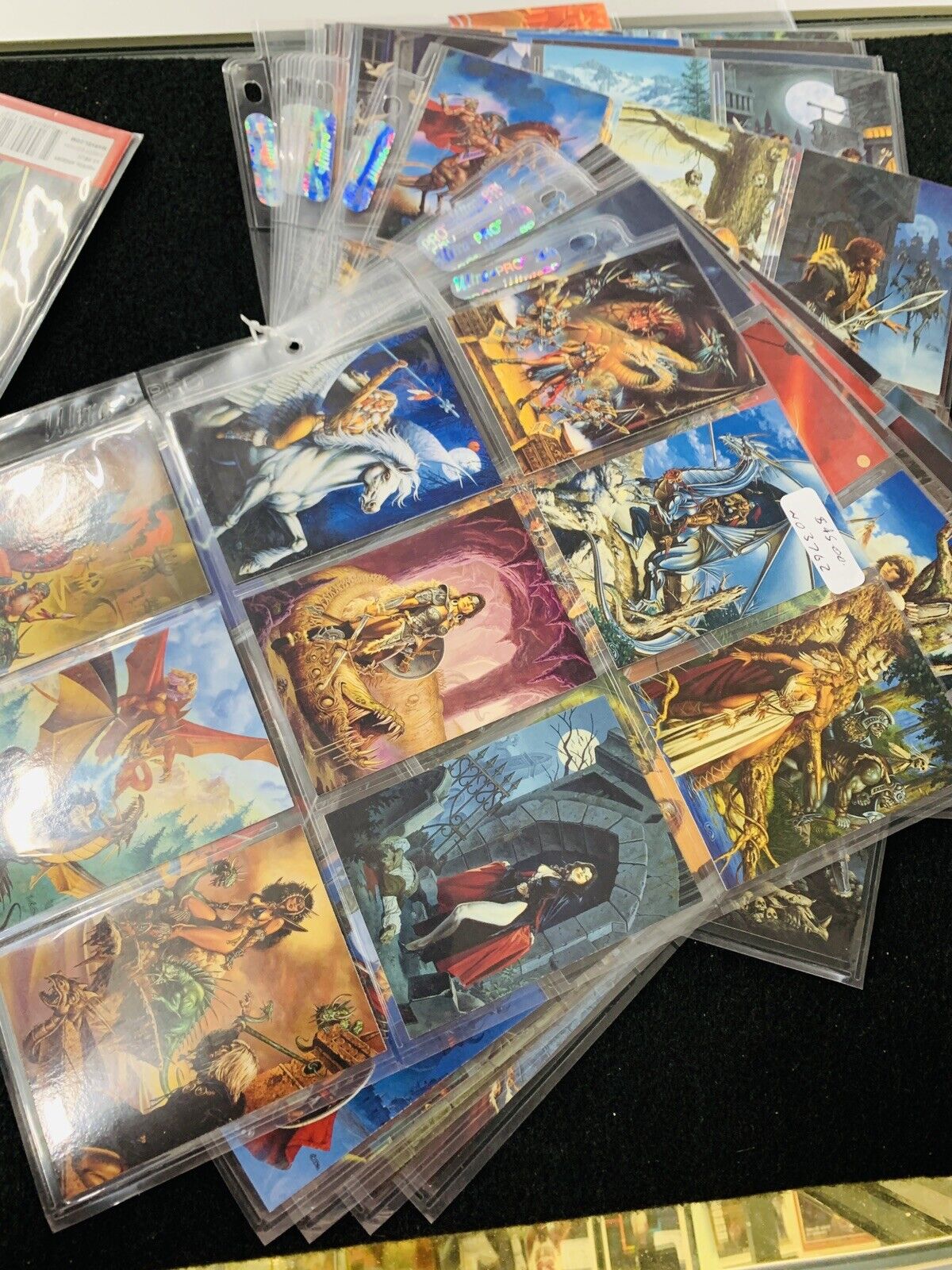 Clyde Caldwell Cards 90 Cards In Plastic Sleeves