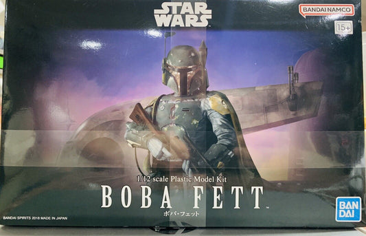 Star Wars 1:12 scale Boba Fett Plastic Model Kit