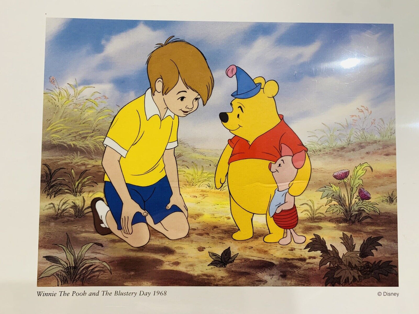 Winnie the Pooh And The Blustery Day 1968 Printed In England
