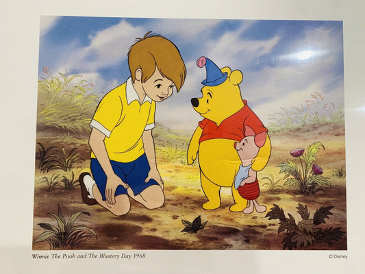 Winnie the Pooh And The Blustery Day 1968 Printed In England