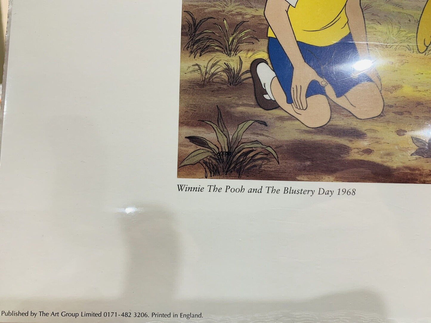 Winnie the Pooh And The Blustery Day 1968 Printed In England