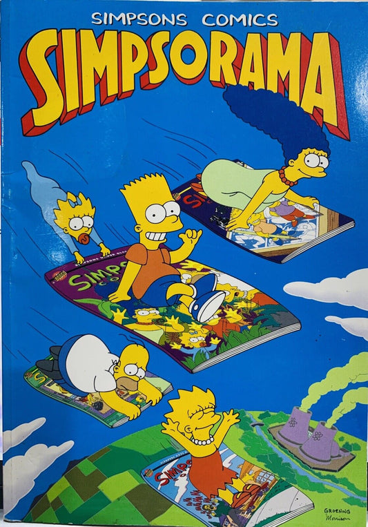 Simpsons Comics Simpsorama by Matt Groening (English) Paperback Book