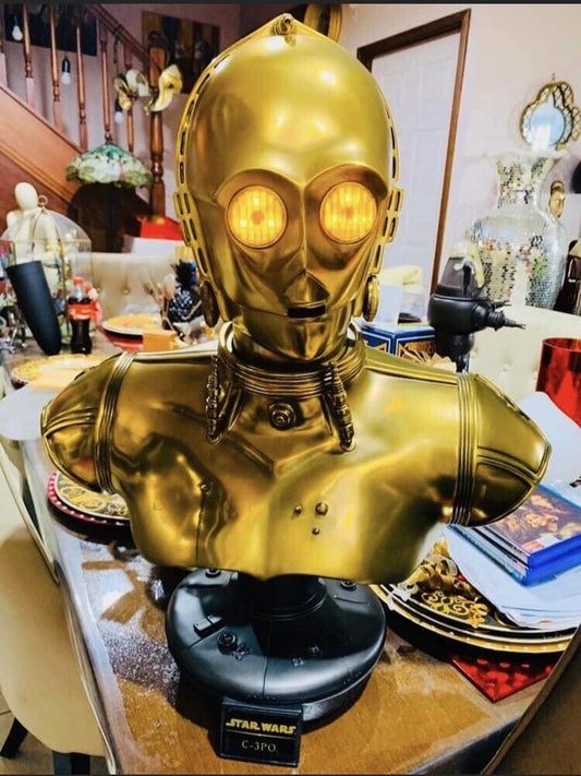 Star Wars CP3O Sideshow Life Size Bust No Box N05237
