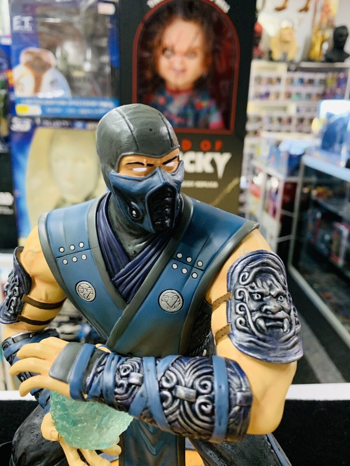 Mortal Kombat Sub-Zero Syco Collectibles 044/500 Rare N05430