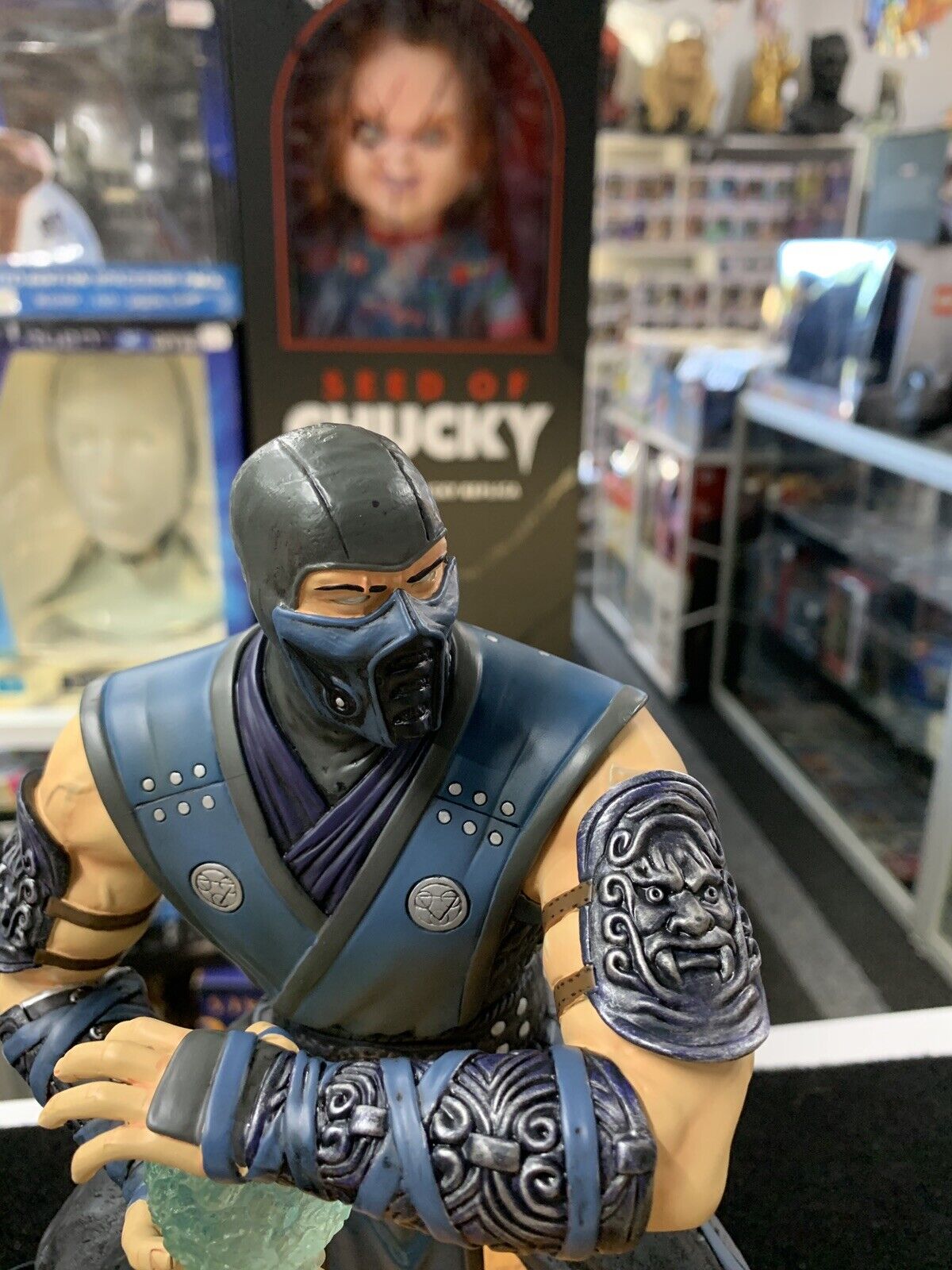 Mortal Kombat Sub-Zero Syco Collectibles 044/500 Rare N05430
