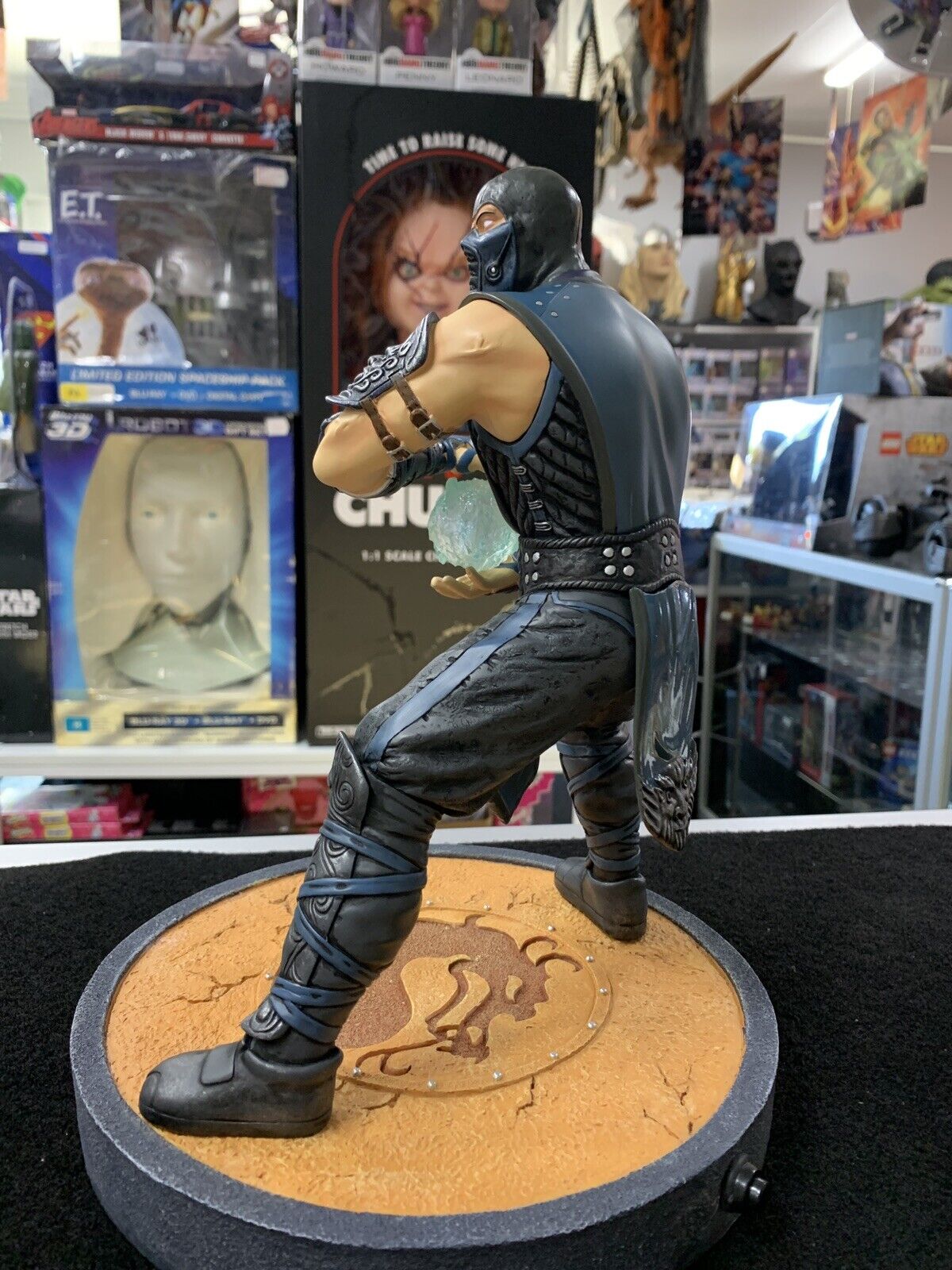 Mortal Kombat Sub-Zero Syco Collectibles 044/500 Rare N05430