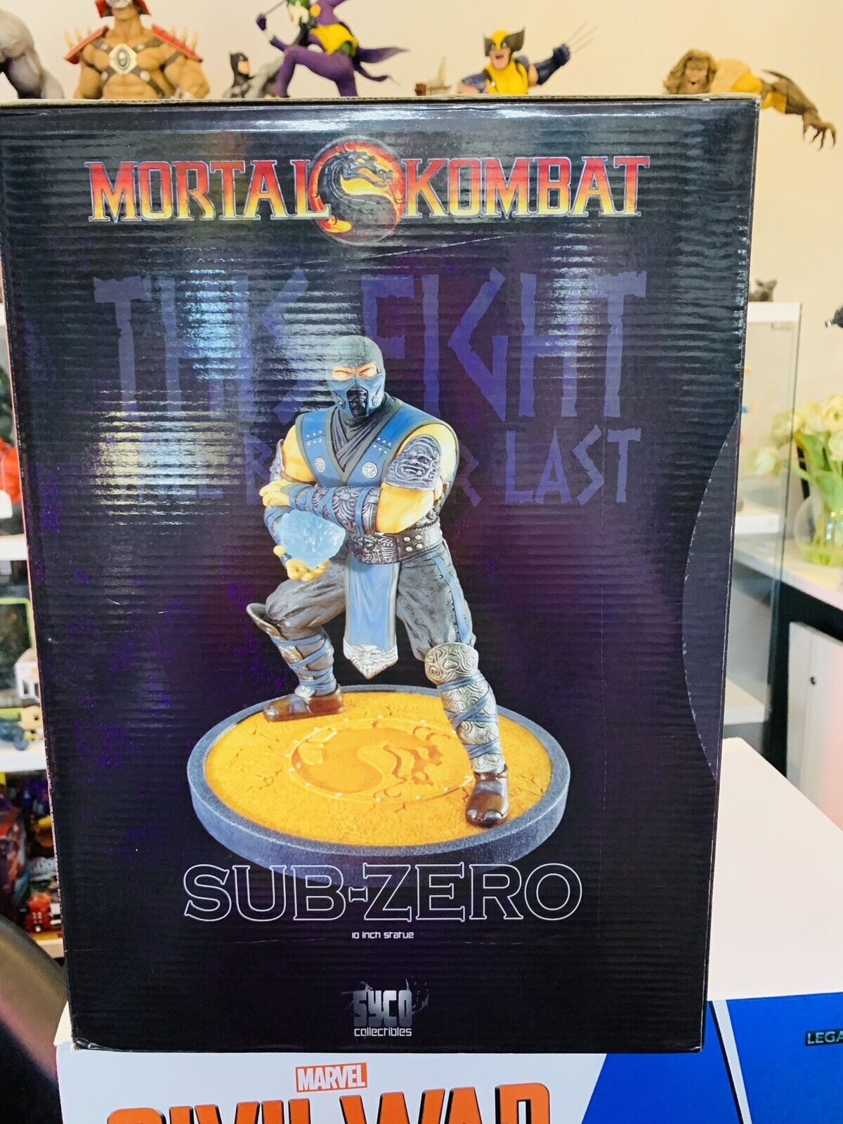 Mortal Kombat Sub-Zero Syco Collectibles 044/500 Rare N05430