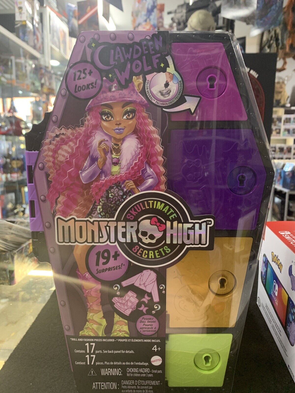 Monster high skull mates secrets clawdeen wolf N05593
