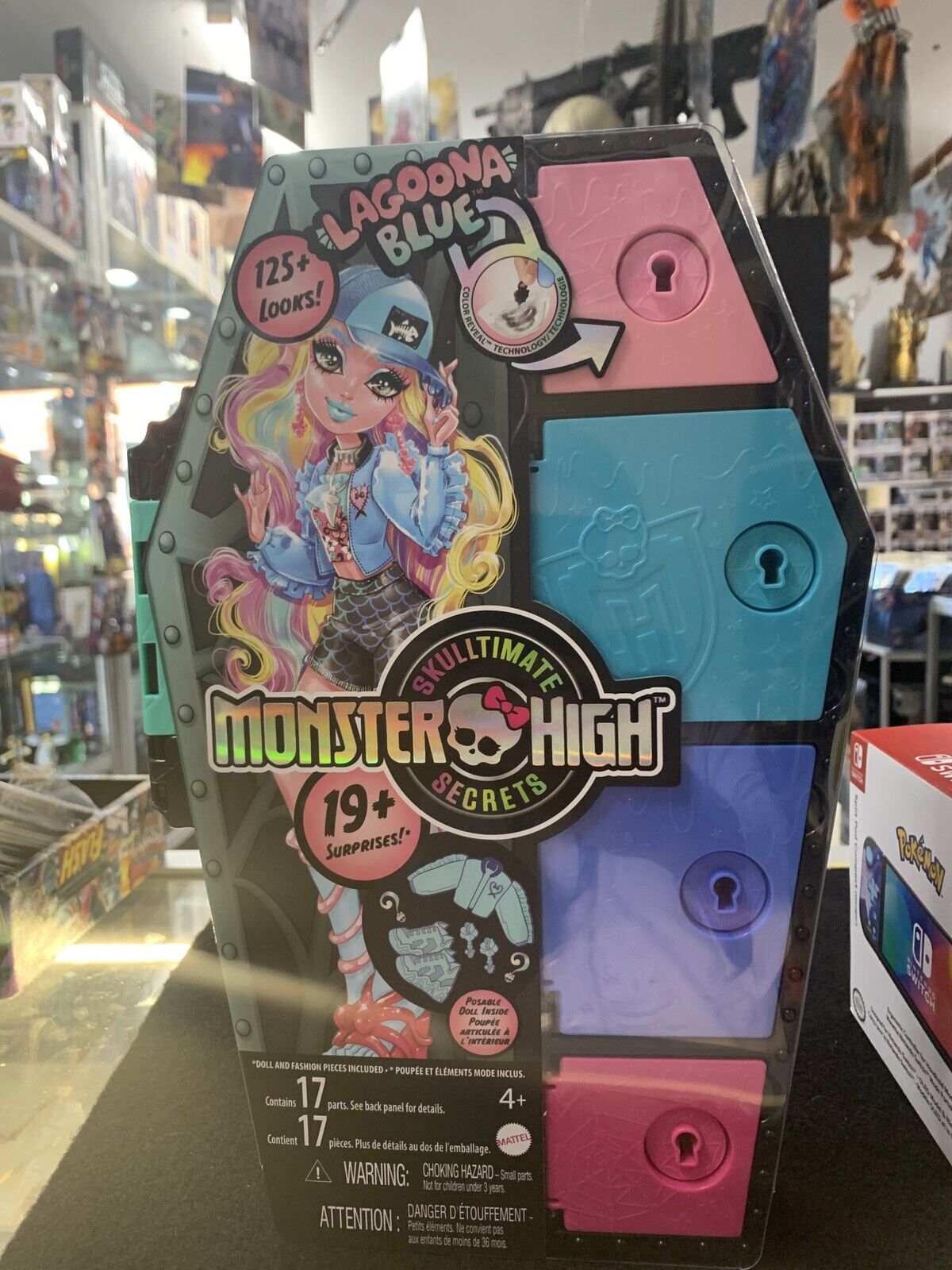 Monster high skull mate secrets lagoon blue N05592