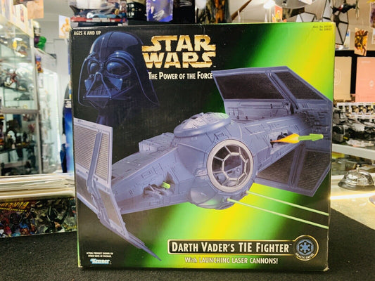 Star Wars Darth Vaders Tie Fighter Kenner 1996 new in box no figurines N05717
