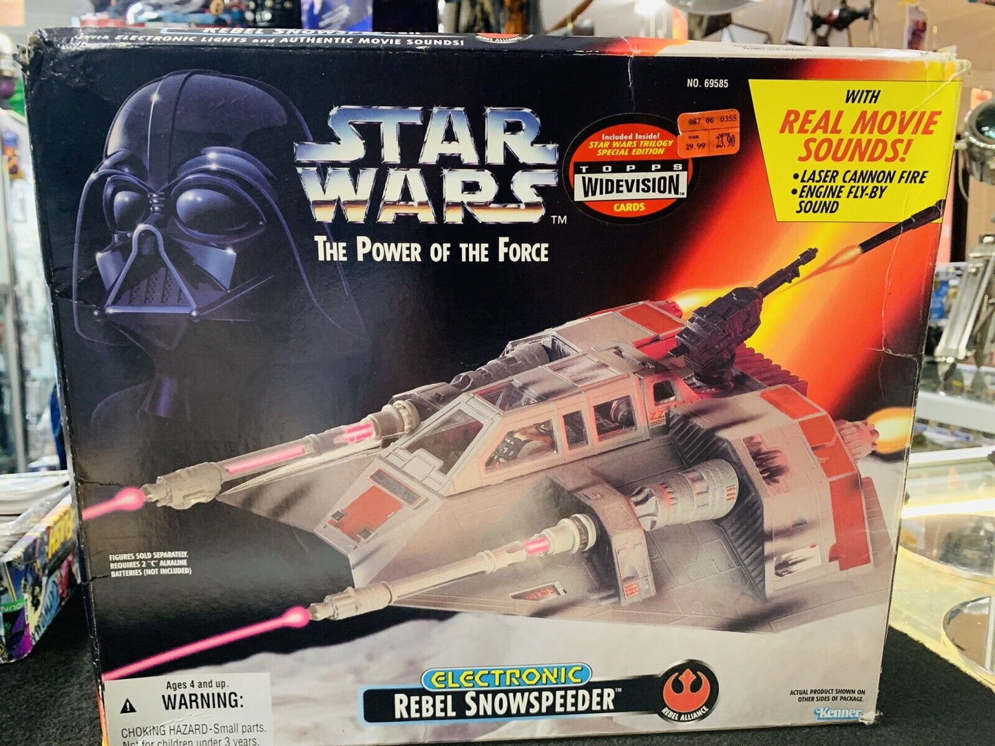 Star Wars Rebel Snowspeeder 1996 kenner new in box no figurine N05718