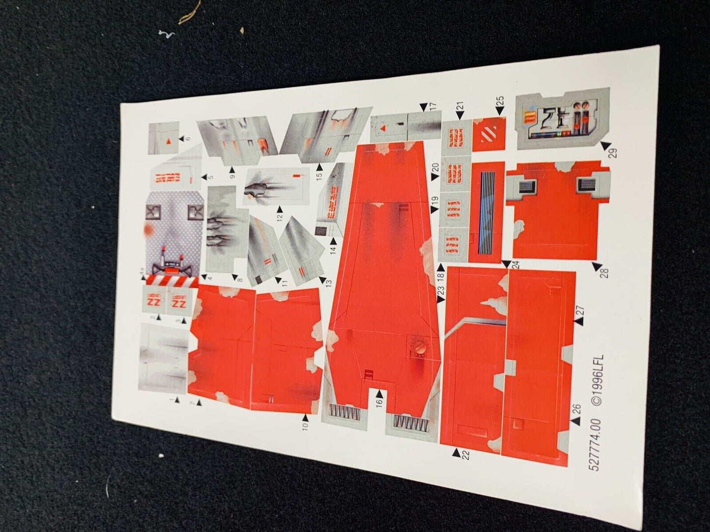 Star Wars Rebel Snowspeeder 1996 kenner new in box no figurine N05718