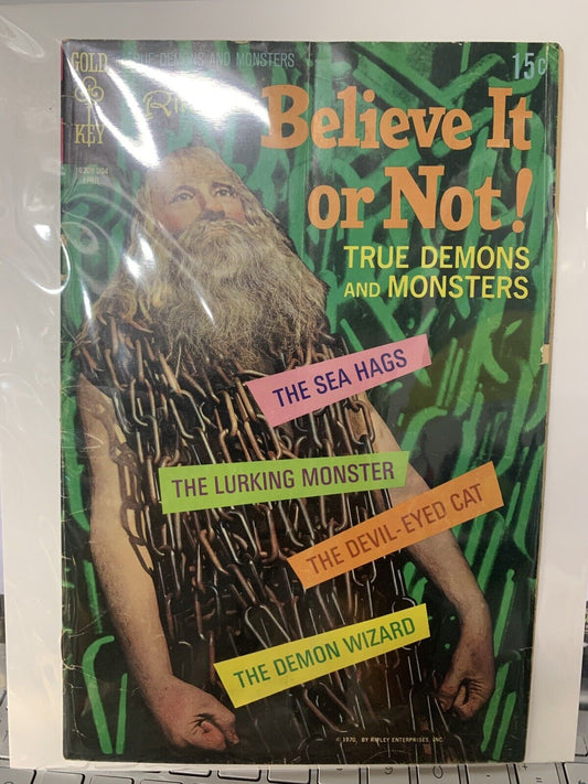 Ripleys Believe It Or Not 1970 comic N05735