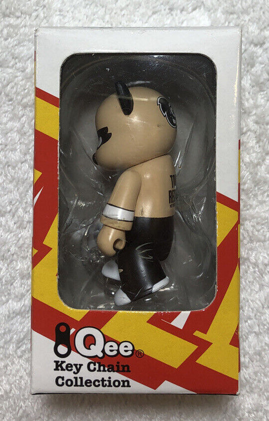 NIB - Toy2R + Tower Records 2" Qee "Qeezer Band" - "Oscar - Bass" (Tan)