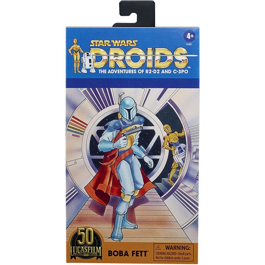 Star Wars Droids - Boba Fett Black Series 6 inch Action Figure 50th Anniversary