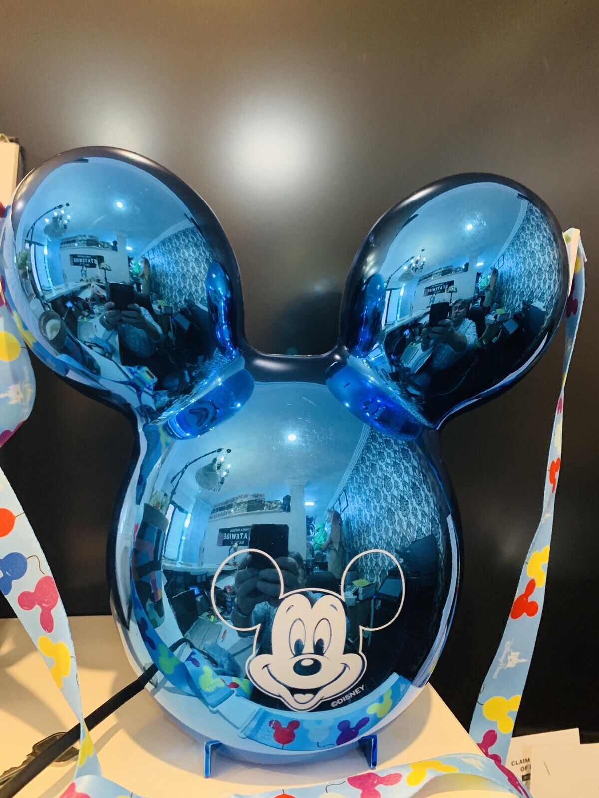 Mickey Mouse Popcorn Holder Walt Disney