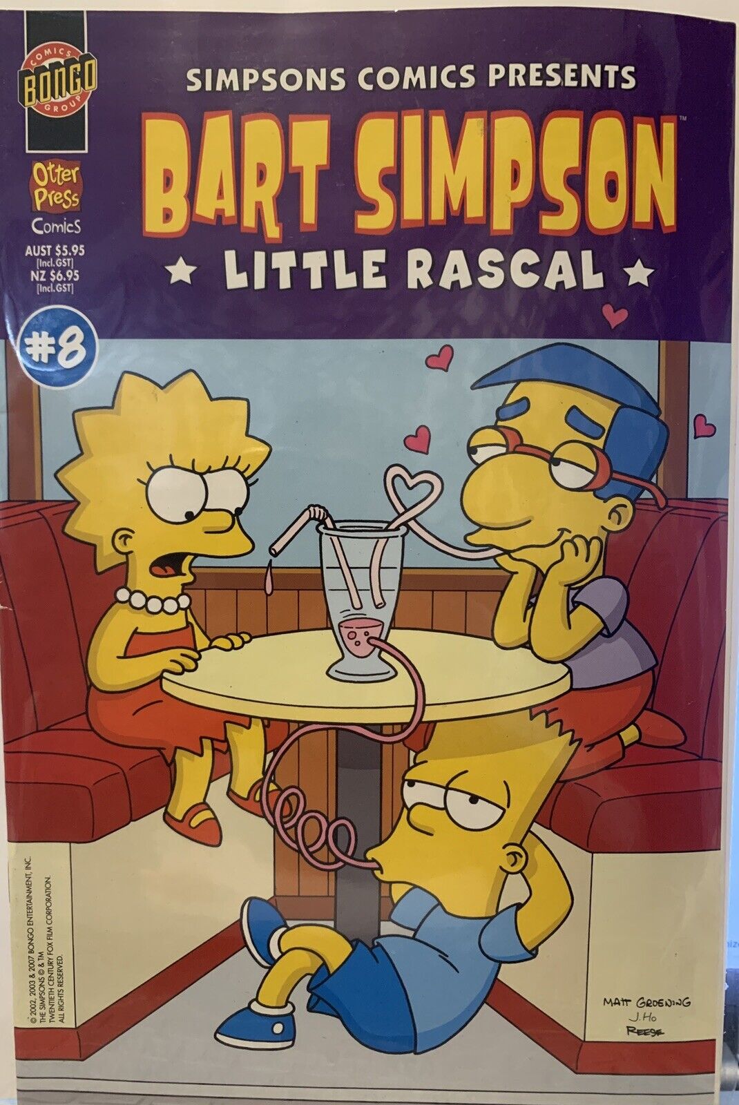 Bart Simpson Little Rascal Comic N8
