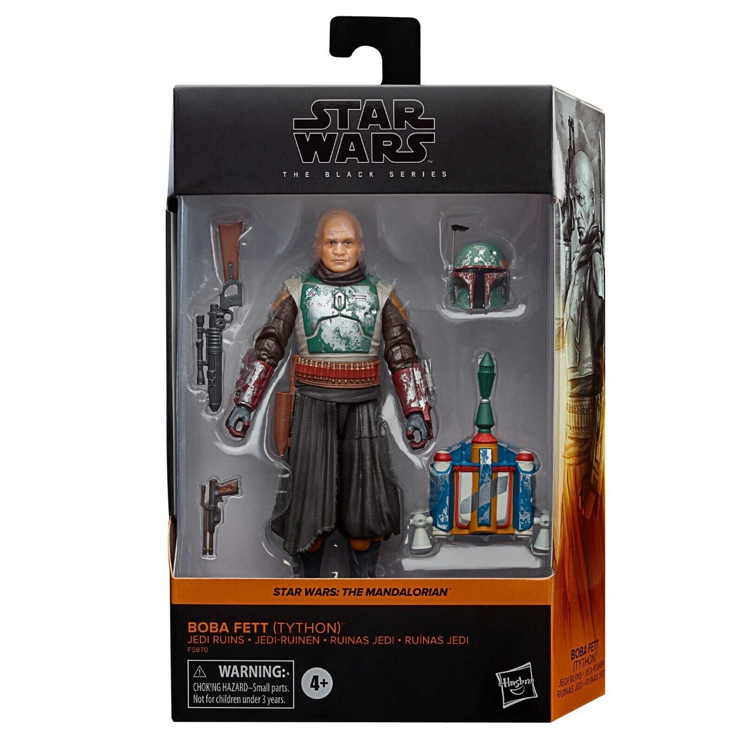 Hasbro Star Wars Black Series 6" Mandalorian Boba Fett Tython Jedi Ruins In Hand