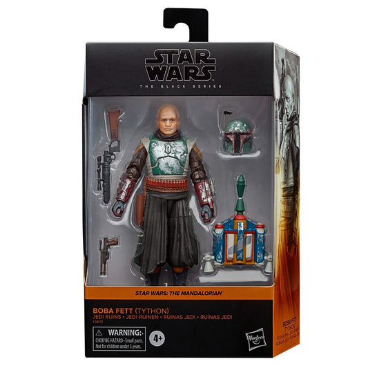 Hasbro Star Wars Black Series 6" Mandalorian Boba Fett Tython Jedi Ruins In Hand