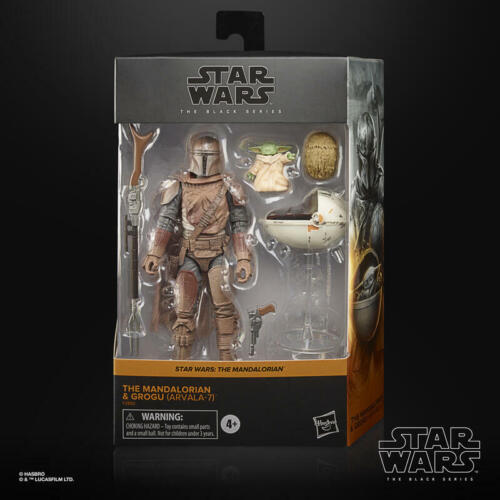 Hasbro Star Wars The Black Series The Mandalorian & Grogu 6'' Action Figure