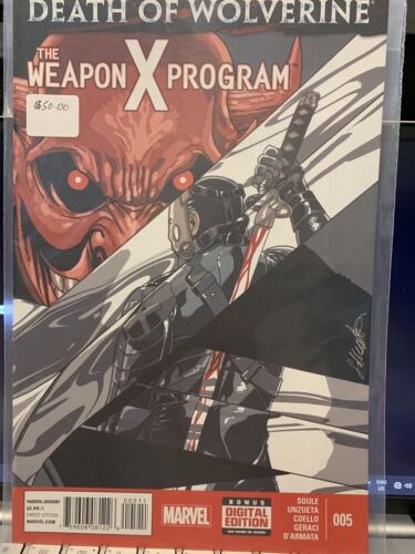 comics Death Of Wolverine The Weapon X Program N5