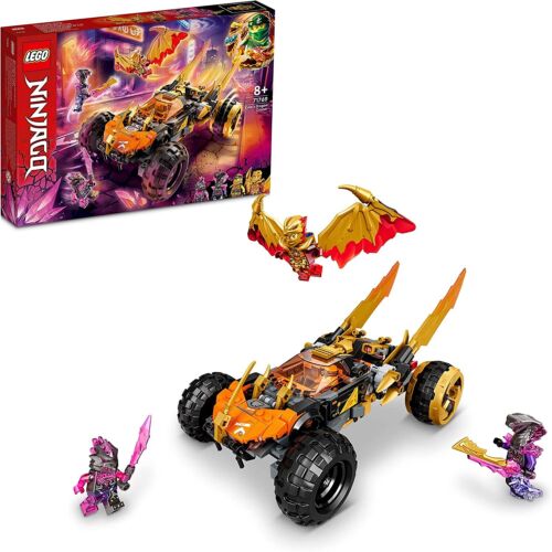 LEGO Ninjago Cole's Dragon Cruiser 71769 Vehicle Toy with 4 minifigures Playset