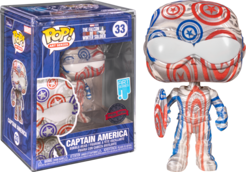 The Falcon and the Winter Soldier - Captain America Patriotic Age Artist Series Captain Comics and Collectables Pty Ltd