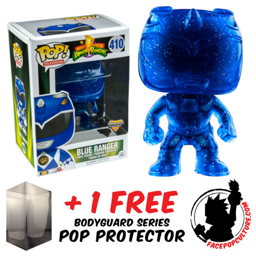 Power Rangers - Blue Ranger Morphing Clear Pop! Vinyl Funko #410 Captain Comics and Collectables Pty Ltd