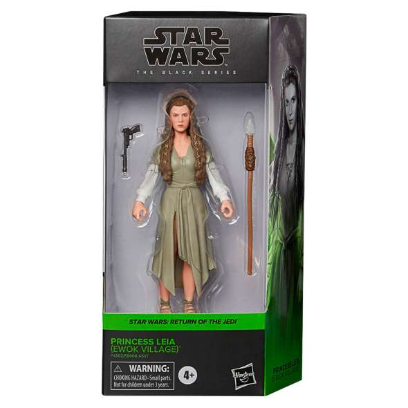 Star Wars The Black Series Princess Leia (Ewok Village) Figure