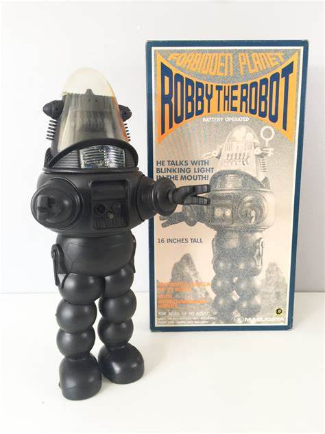 Masudaya ROBBY the robot – 16" vinyl figure – 1984