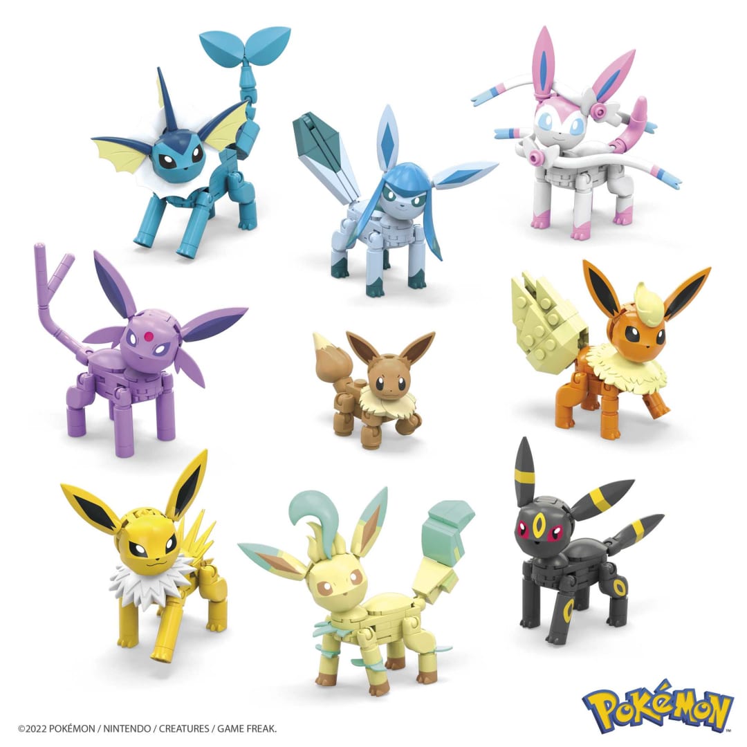 Pokemon Evolution Store MEGA Pokémon Every Eevee Evolution 470 Pieces - N05613 – Captain Comics ...